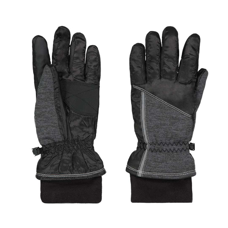 Isotoner - Women's Sleekheat Waterproof Ski Gloves (30539 BLK)