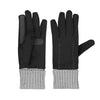 Isotoner - Women's Spandex With Knit Cuff Gloves (30513 BLK)