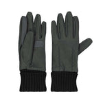 Isotoner - Gants pour femme en élasthanne avec poignets en tricot (30513 CHAR)