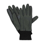 Isotoner - Gants pour femme en élasthanne avec poignets en tricot (30513 CHAR)