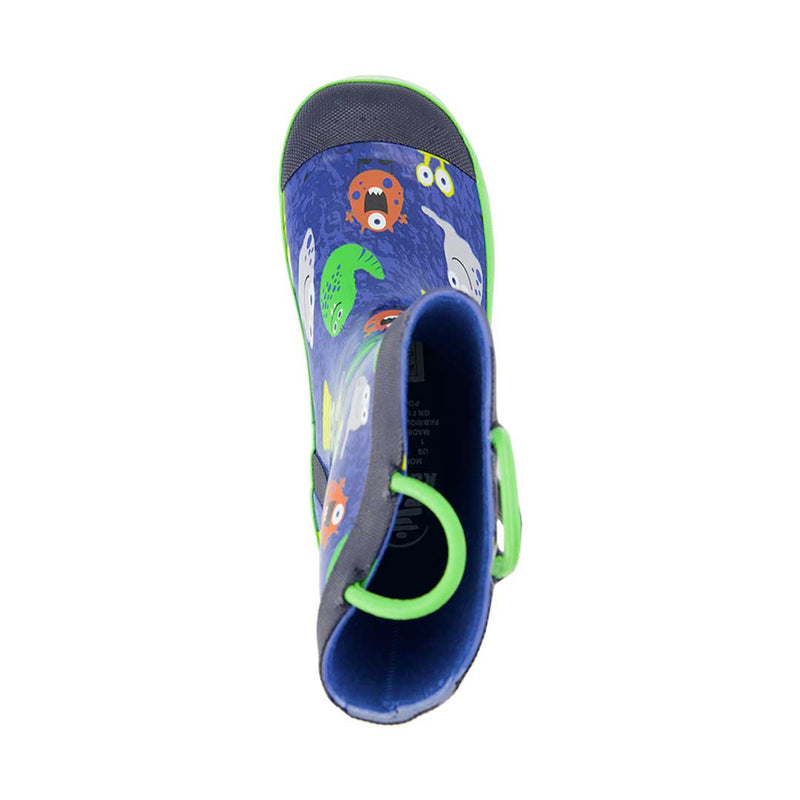 Kamik - Kids' (Preschool) Monsters Rain Boots (EK6113 BLU)