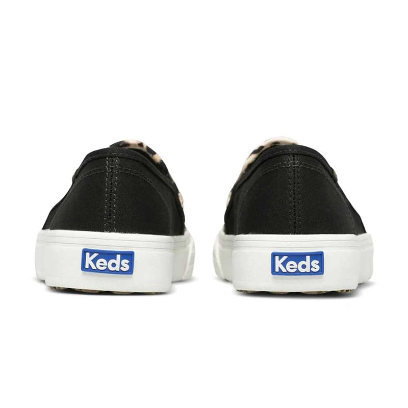 Keds - Chaussures en toile léopard à deux étages pour femmes (WF65933) 