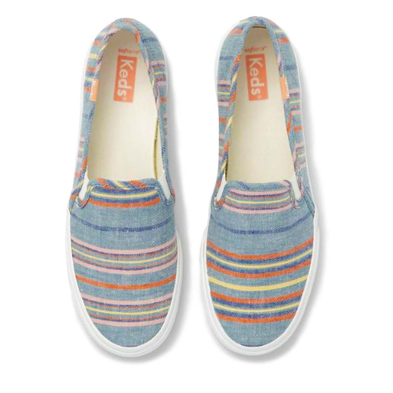 Keds - Women's Double Decker Stripe Shoes (WF65922)