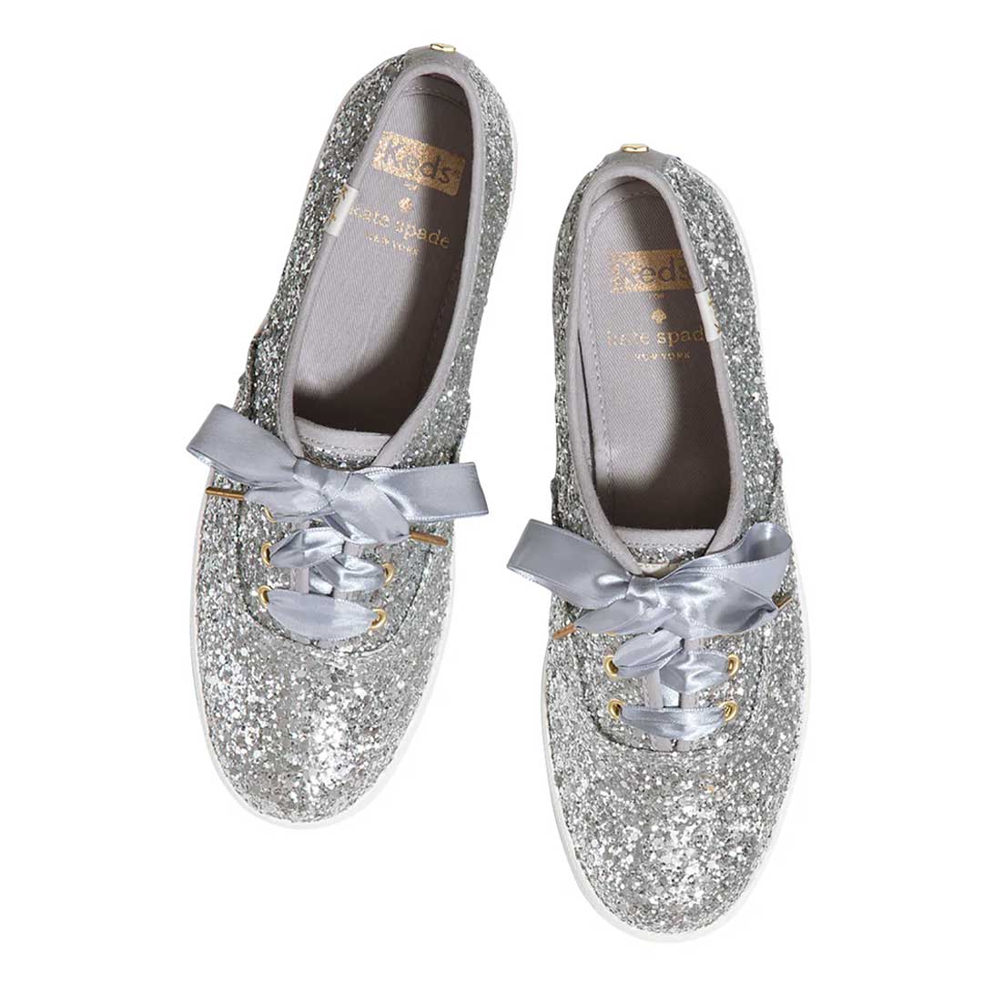 Keds x kate spade store new york champion glitter sneaker