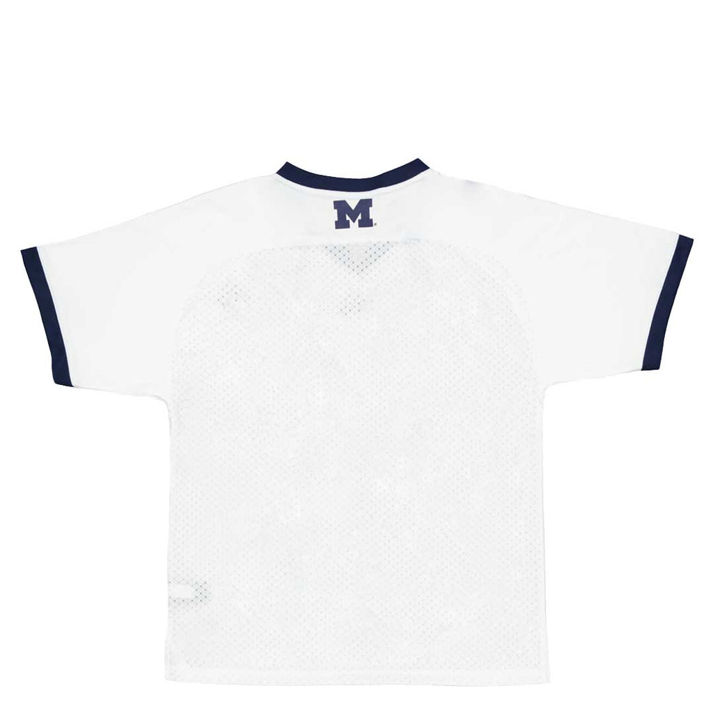 adidas - Kids' (Junior) Michigan Wolverines Blank Short Sleeve Jersey (R4XA6BMICH)