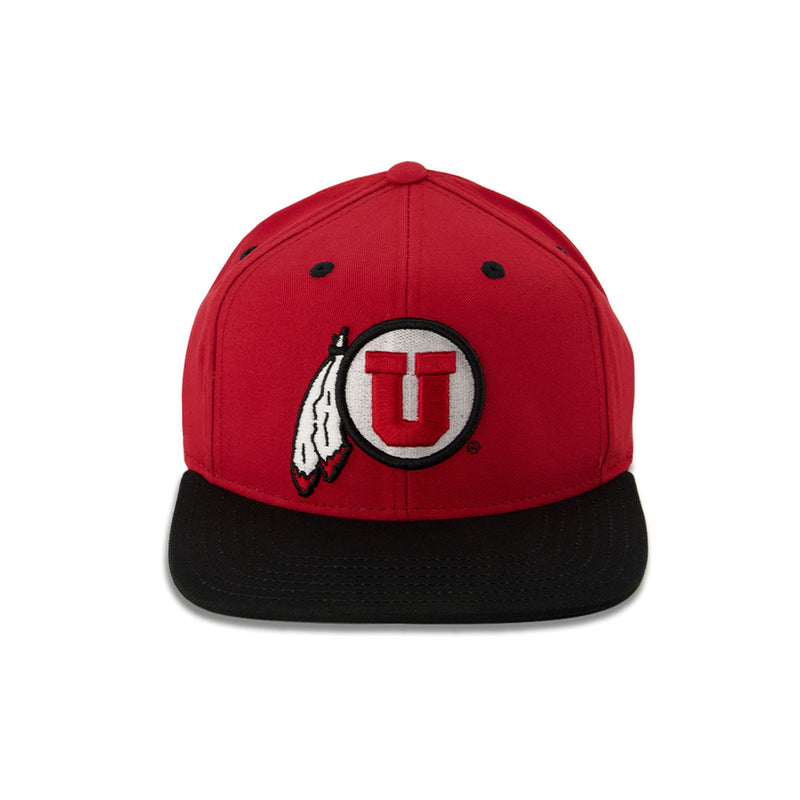 Kids' (Youth) Utah Utes Two Tone Snapback Hat (K848OHY32)