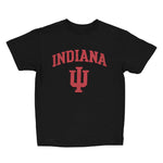 Kids' (Junior) Indiana Hoosiers Short Sleeve T-Shirt (KINDIANATEEBLK)