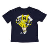 Kids' (Junior) Michigan Wolverines Cheerleader Short Sleeve T-Shirt (R6PARFUS8)