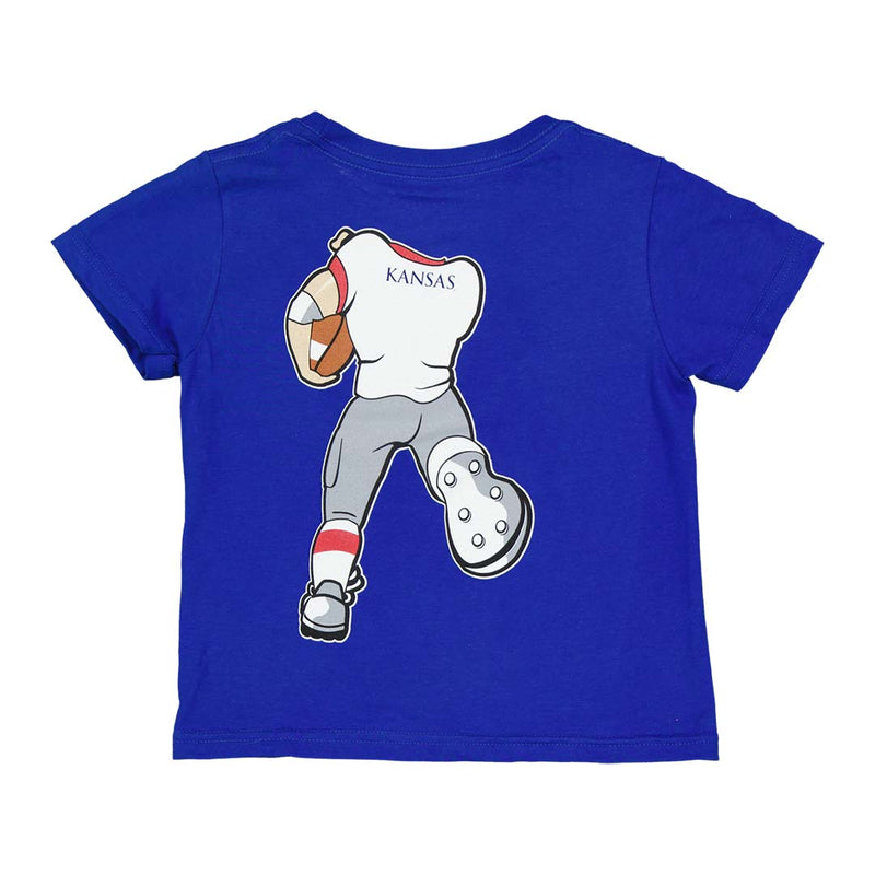 Kids' (Toddler) Kansas Jayhawks Cheerleader Short Sleeve T-Shirt (K4SAJ6R95)