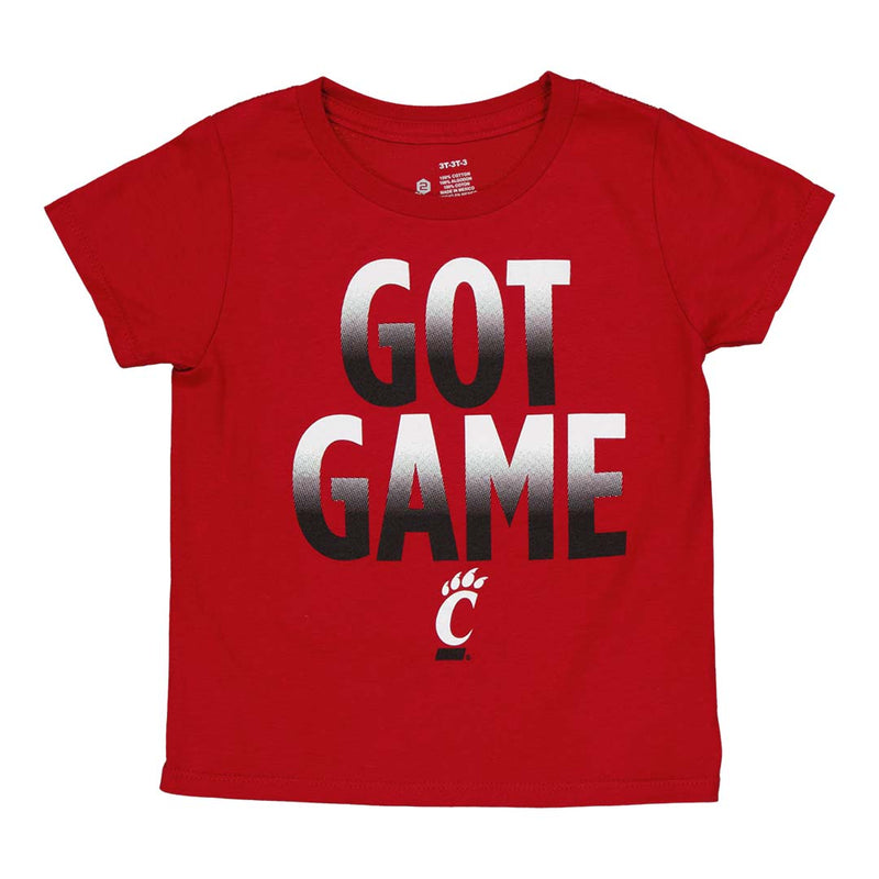 Kids' (Toddler) University of Cincinnati Got Game Short Sleeve T-Shirt (KCINCIGGTEE)