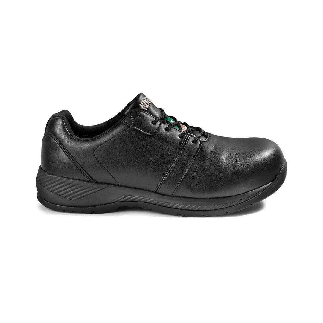 Black safety shoes best sale