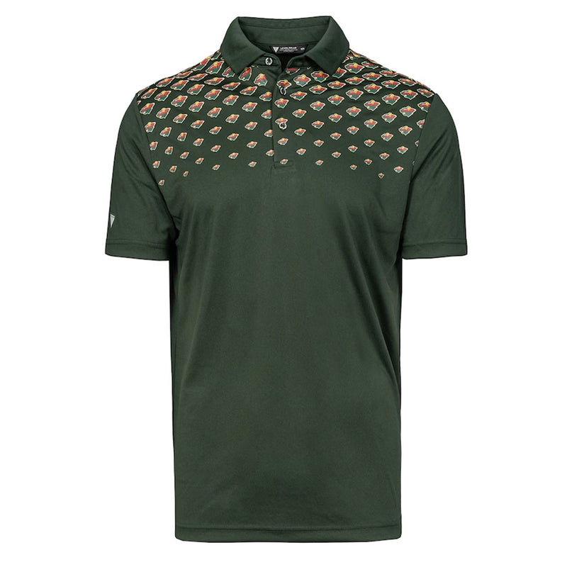 Levelwear - Men's Minnesota Wild PGA Original Polo (PM62L 014 MIN)