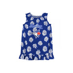 MLB - Girls' (Infant) Toronto Blue Jays Hop Skip Diaper Cover Set (HK3I1SC4D TBJ)