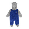 MLB - Kids' (Infant) Toronto Blue Jays Game Nap Teddy Fleece Full Zip Sleeper (HK3N1FE7F TBJ)