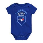 MLB - Girls' (Infant) Toronto Blue Jays Home Run Baby 3 Pack Creeper Set (HK3I1SC4A TBJ)