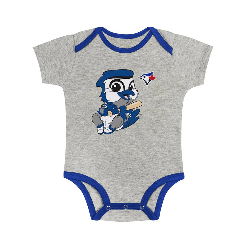 MLB - Kids' (Infant) Toronto Blue Jays Play Ball 2 Piece Creeper Set (HK3I1SC3X TBJ)