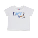 MLB - T-shirt Mickey Mouse des Rays de Tampa Bay pour enfants (tout-petits) (M4CTD9129)