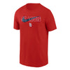 MLB - Men's St. Louis Cardinals Swoosh Logo Short Sleeve T-Shirt (N922 62Q SCN M6K)