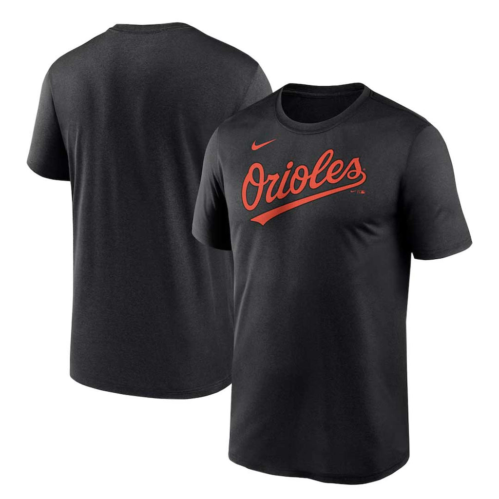 MLB - Men's Baltimore Orioles Fuse Wordmark Short Sleeve T-Shirt (N922 00A OLE GDY)