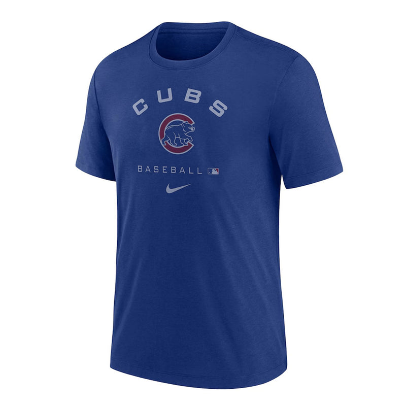 MLB - T-shirt Dri-Fit à manches courtes pour homme des Chicago Cubs (NKM4 4EW EJ KT4) 