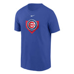 MLB - Men's Chicago Cubs Home Plate Short Sleeve Logo T-Shirt (N922 4EW EJ IZX)