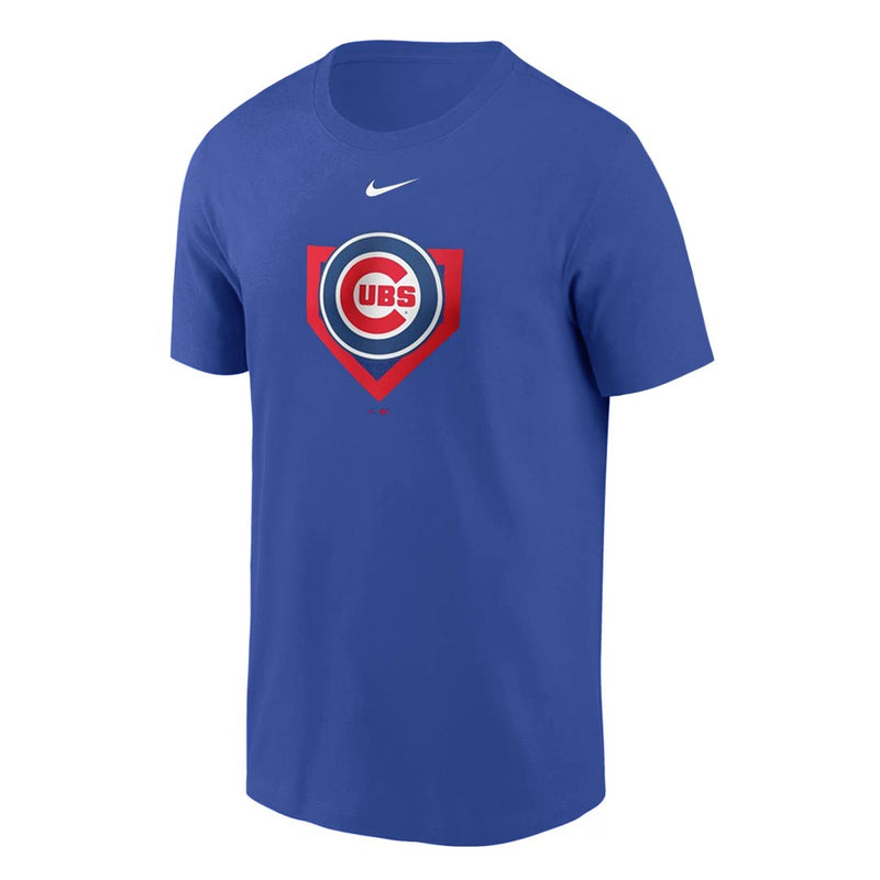 MLB - Men's Chicago Cubs Home Plate Short Sleeve Logo T-Shirt (N922 4EW EJ IZX)