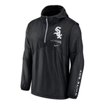 MLB - Men's Chicago White Sox Authentic Night Game Performance Half Zip Windbreaker Jacket (NMMT 12DA RX 03B)