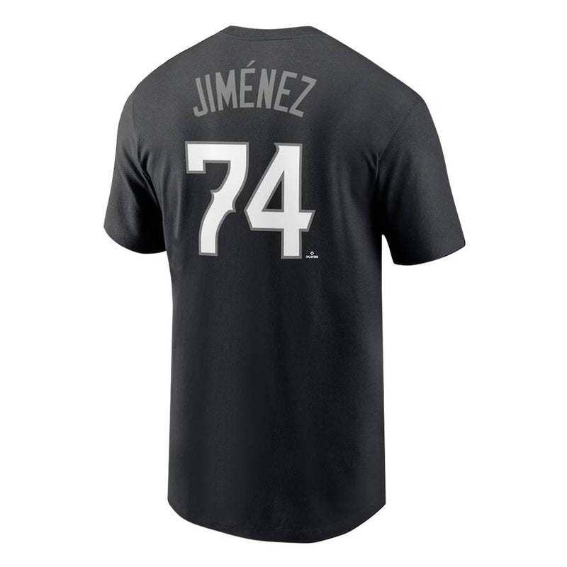 MLB - T-shirt City Eloy Jimenez n° 74 des White Sox de Chicago pour homme (N199 00A RX3 M9B)