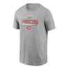 MLB - Men's Cincinnati Reds Engineered Performance Short Sleeve T-Shirt (N199 06G RED 02K)