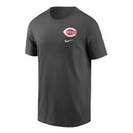 MLB - Men's Cincinnati Reds Small Logo Performance T-Shirt (N199 06F RED KDG)