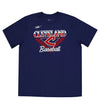 MLB - T-shirt à manches courtes pour homme avec logo graphique des Cleveland Guardians (NKFE 44B I75 0LZ)