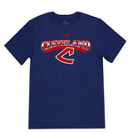 MLB - T-shirt à manches courtes pour homme avec logo Cleveland Guardians (N199 44B I75 0M0)