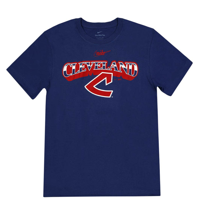 MLB - Men's Cleveland Guardians Wordmark Logo Short Sleeve T-Shirt (N199 44B I75 0M0)