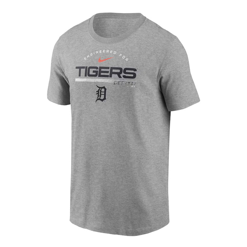 MLB - T-shirt performant avec logo des Tigers de Détroit pour homme (N199 06G DG 02K) 