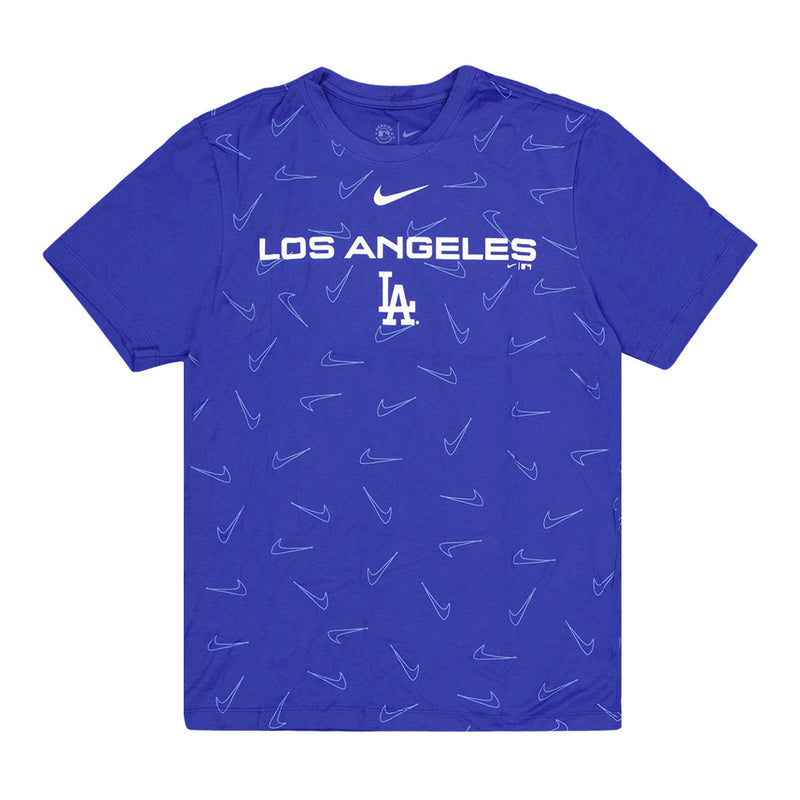 MLB - Men's Los Angeles Dodgers Swoosh Logo T-Shirt (NKGW 4EW LD 01R)