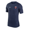 MLB - Men's Minnesota Twins Short Sleeve Base Layer T-Shirt (NKXI 44B MTF N7J)