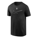 MLB - Men's New York Mets Mini Logo Swoosh T-Shirt (NKGK 00A NME 6VW)