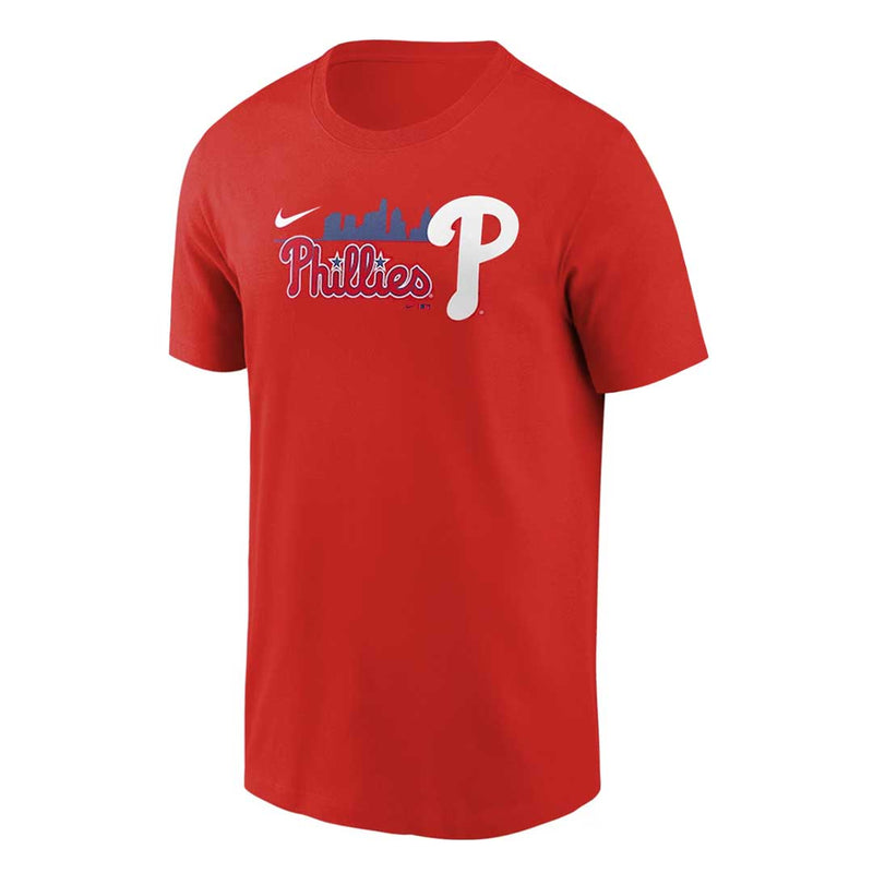 MLB - Men's Philadelphia Phillies Cityscape Logo Short Sleeve T-Shirt (N199 62Q PP R0A)