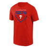 MLB - Men's Philadelphia Phillies Clearwater Short Sleeve T-Shirt (N199 62Q PP TYK)