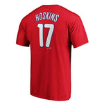 MLB - Men's Philadelphia Phillies Rhys Hoskins T-Shirt (N199 62Q PP3 JKA)