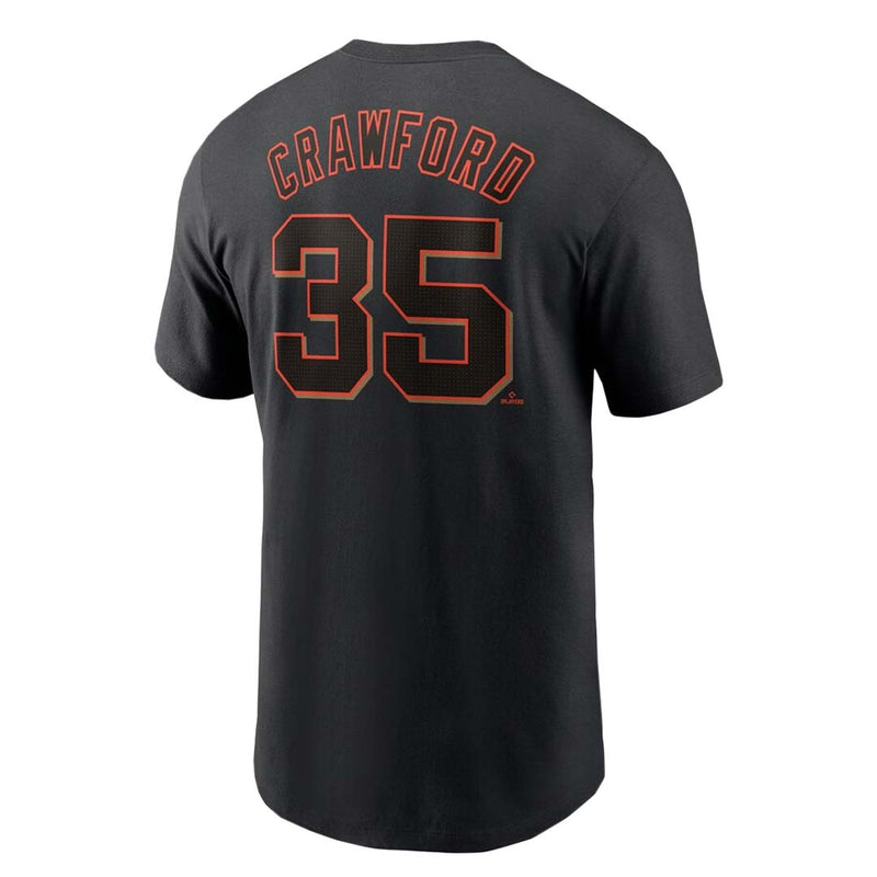 MLB - T-shirt Brandon Crawford pour homme des Giants de San Francisco (N199 00A GI3 JKC)