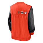 MLB - Men's San Francisco Giants Rewind Warmup V-Neck Pullover Jacket (NMMJ 19NG G83 0RB)