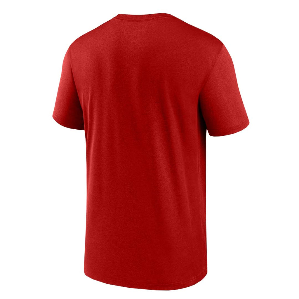 MLB - T-shirt d'entraînement de printemps à manches courtes pour homme des Cardinals de Saint-Louis (N922 62Q SCN 75U)