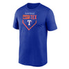 MLB - T-shirt surprise à manches courtes pour homme des Texas Rangers (N199 4EW TER TYK)