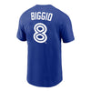 MLB - T-shirt Cavan Biggio des Blue Jays de Toronto pour homme (N199 4EW TO3 JKG) 