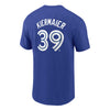 MLB - T-shirt Kevin Kiermaier des Blue Jays de Toronto pour homme (N199 4EW TO3 9Z2)