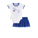 MLB - Girls' (Infant) Toronto Blue Jays Sweet Creeper & Skirt Set (HK3N1SC4E TBJ)