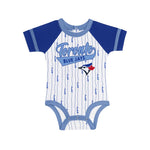 MLB - Kids' (Infant) Toronto Blue Jays Base Hitter 3 Piece Creeper Set (HK3N1SC3Y TBJ)