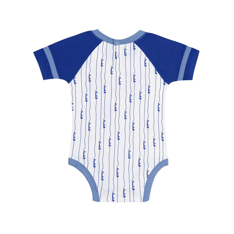 MLB - Kids' (Infant) Toronto Blue Jays Base Hitter 3 Piece Creeper Set (HK3N1SC3Y TBJ)