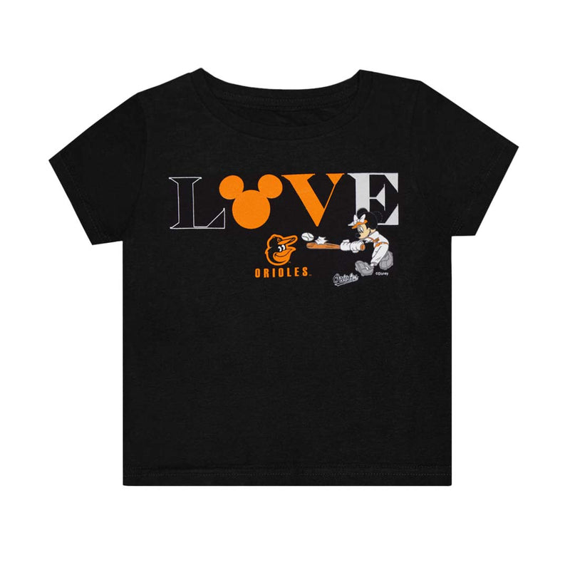 MLB - T-shirt Mickey Mouse des Orioles de Baltimore pour enfants (tout-petits) (M4CTCCC20) 